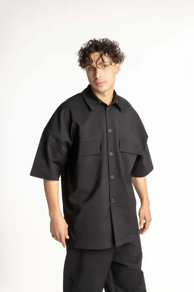 Devoted Classic Pockets Shirt Black