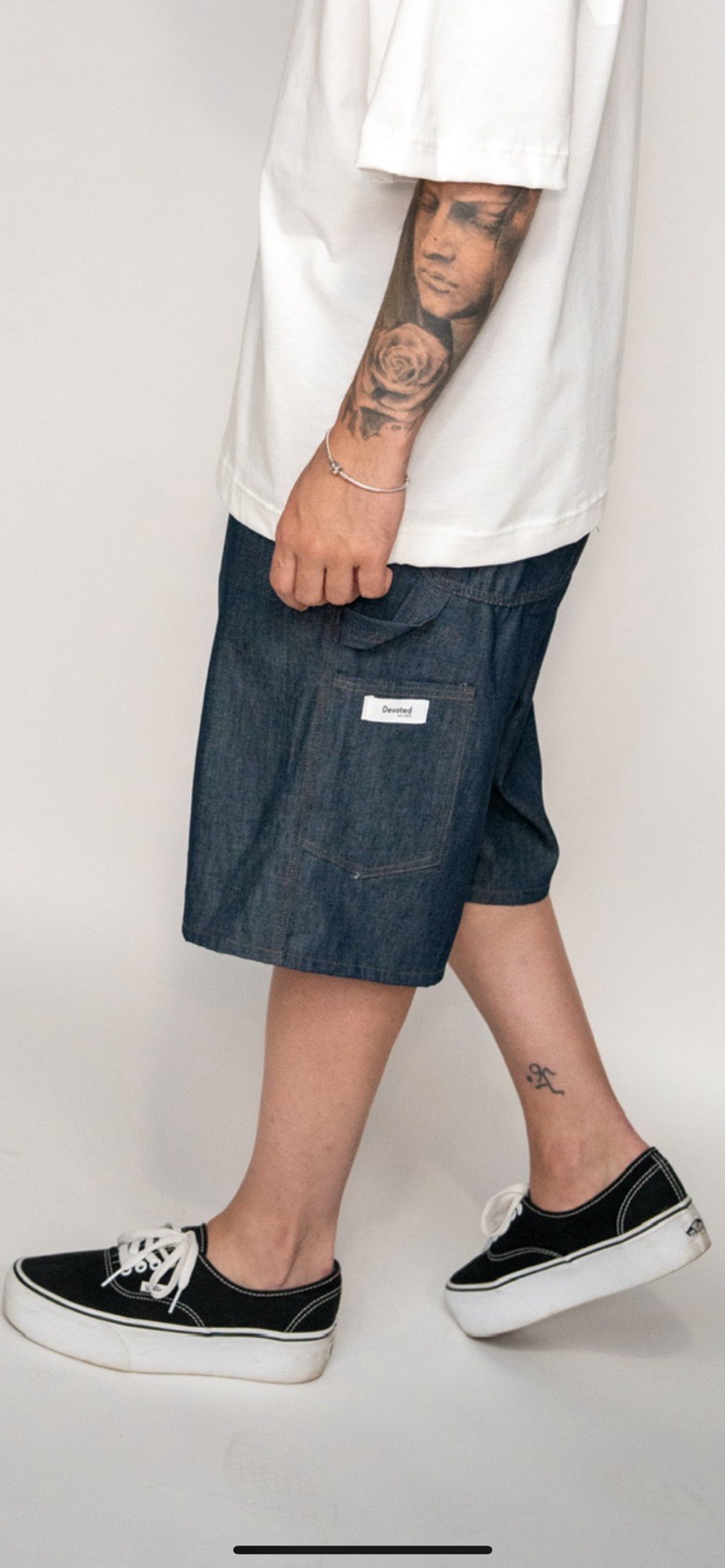 Devoted Classic Utility Short in Denim