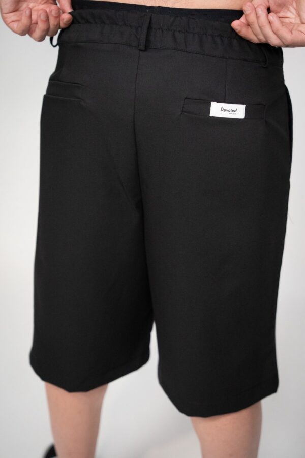 Devoted Classic Pleated Short Black - Image 3