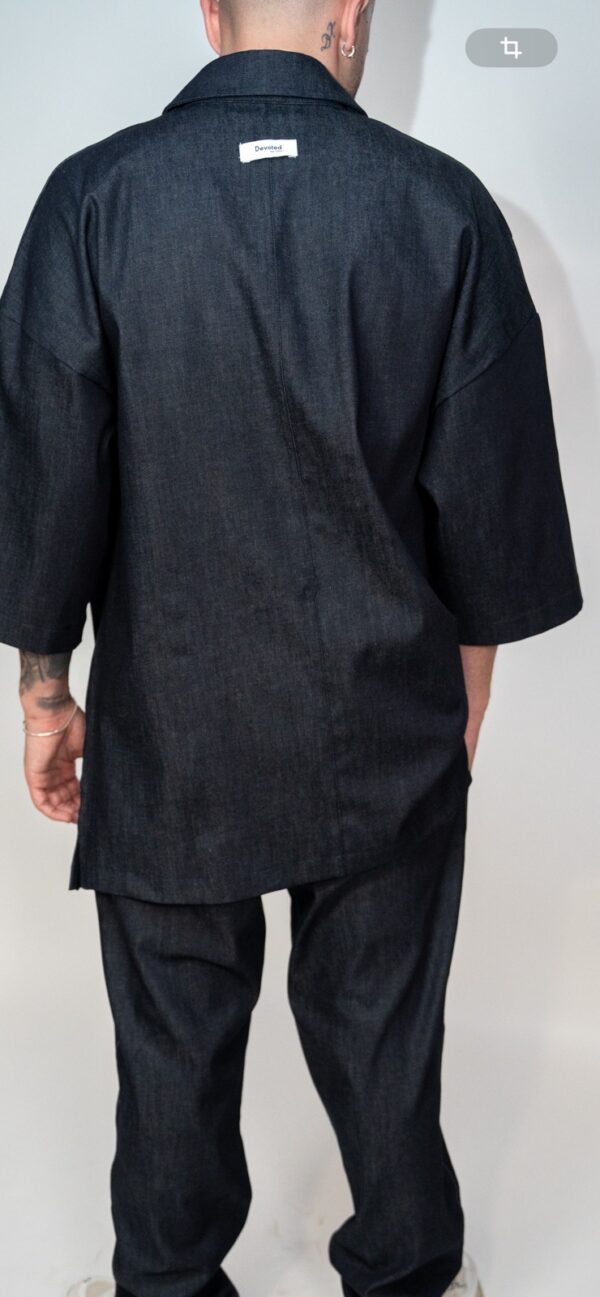 Devoted Shirt with Pockets in Denim - Image 2