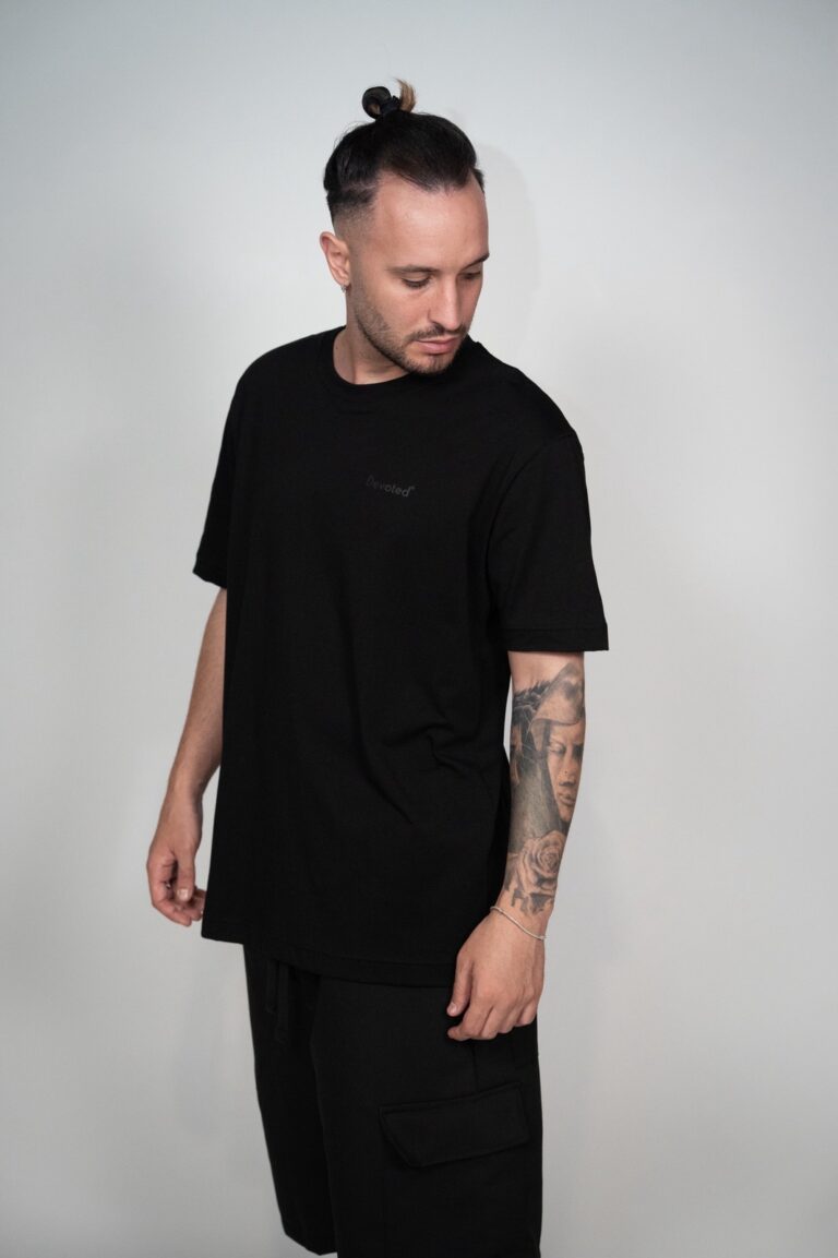 Devoted Classic Slim T-Shirt Black