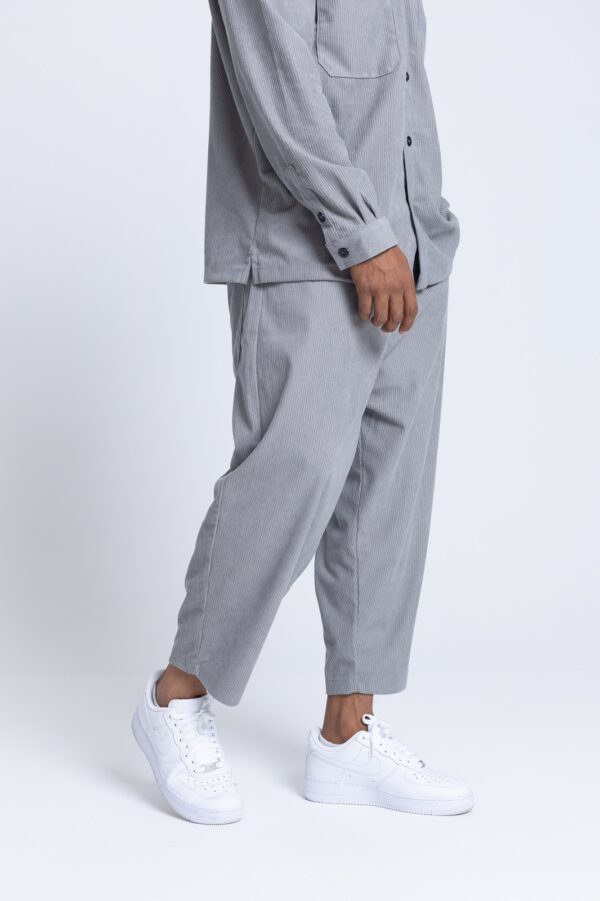 Devoted  Corduroy Pants Grey