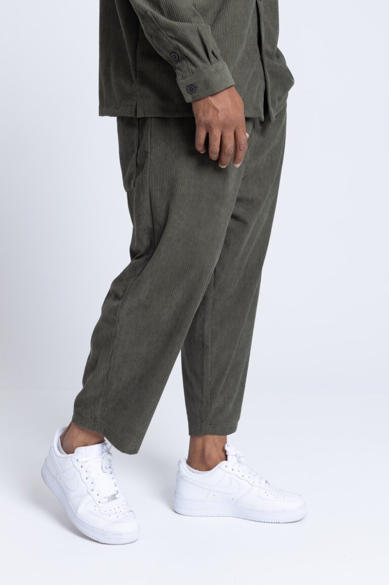 Devoted  Corduroy Pants Green