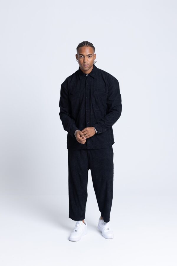 Devoted  Corduroy Pants Black - Image 2