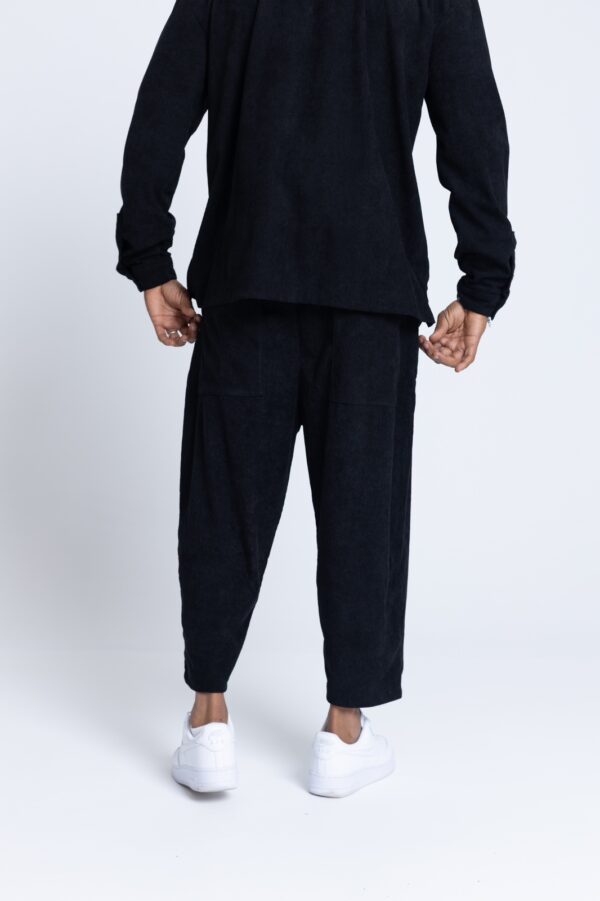 Devoted  Corduroy Pants Black - Image 3
