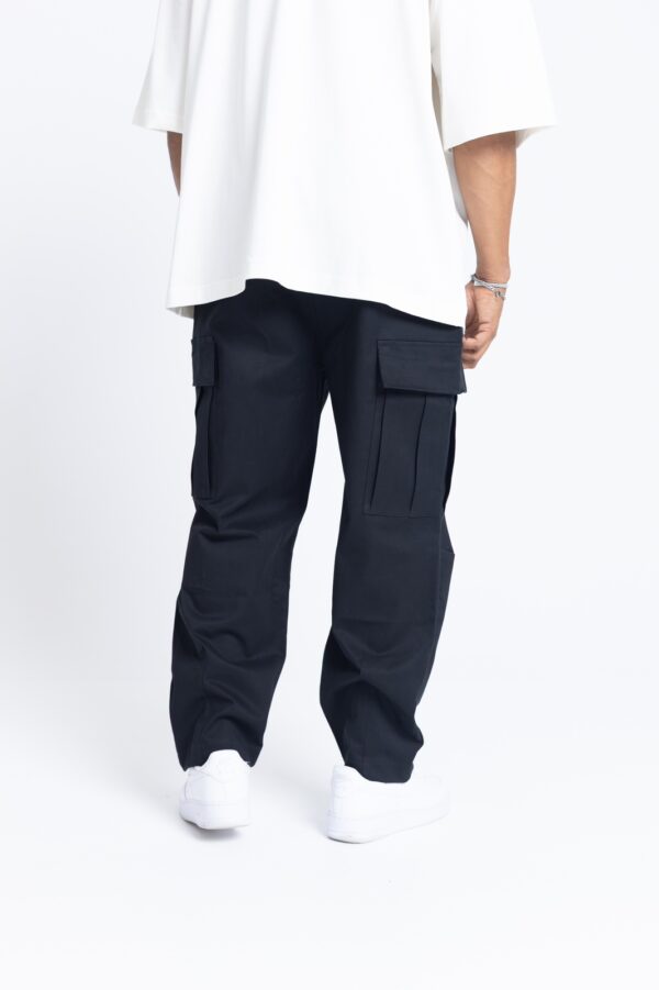 Devoted Cargo Pants Black - Image 3