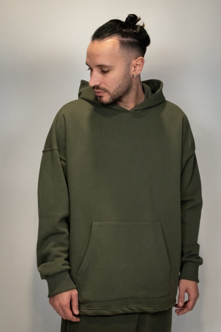 Devoted Classic Oversized Hoodie – Back Logo