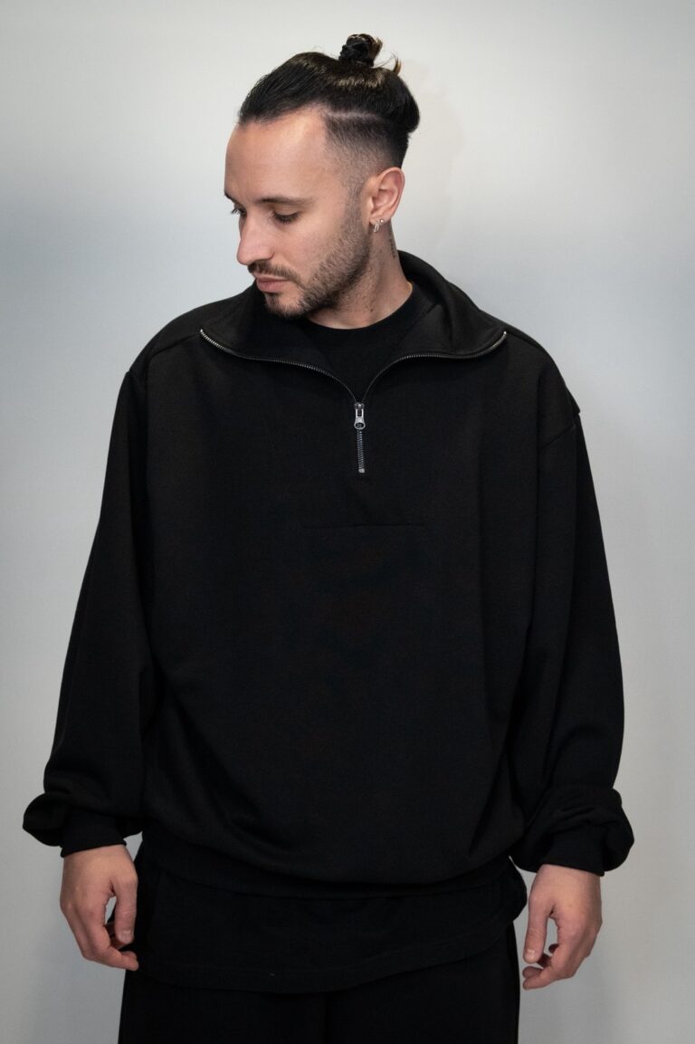 Devoted Half Zip Sweatshirt