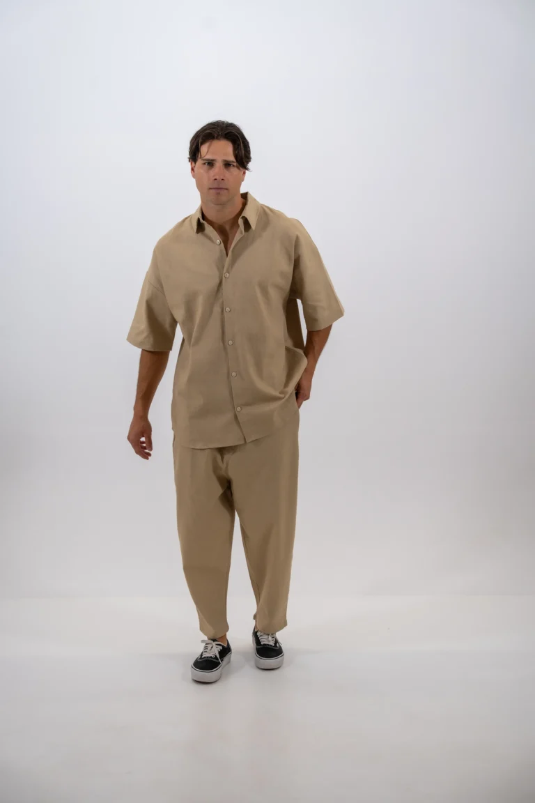 Devoted Linen Pants Beige