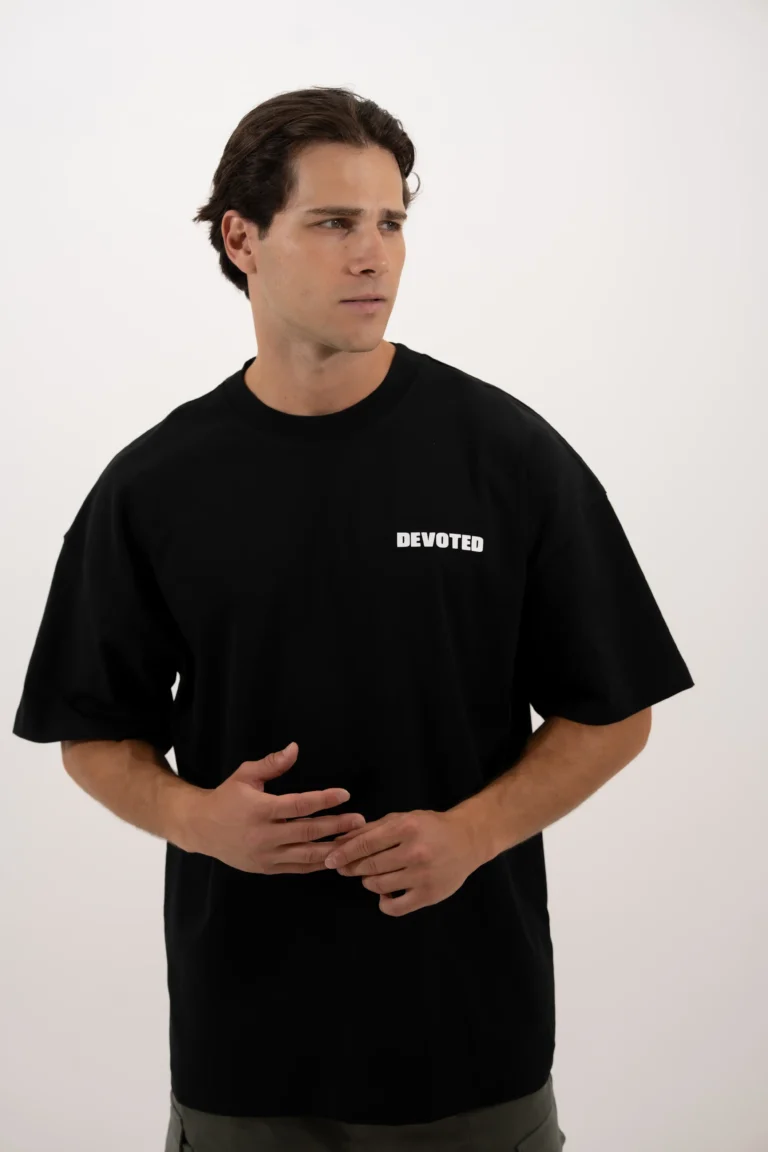 Devoted "Nice to meet you" Oversized T-Shirt